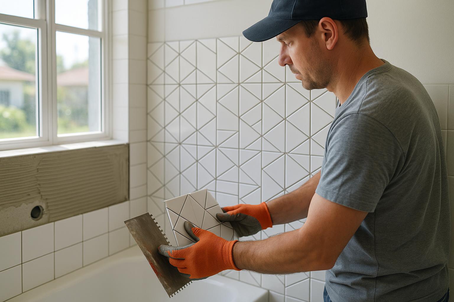 Tile Installation service by White Oak Construction Hialeah